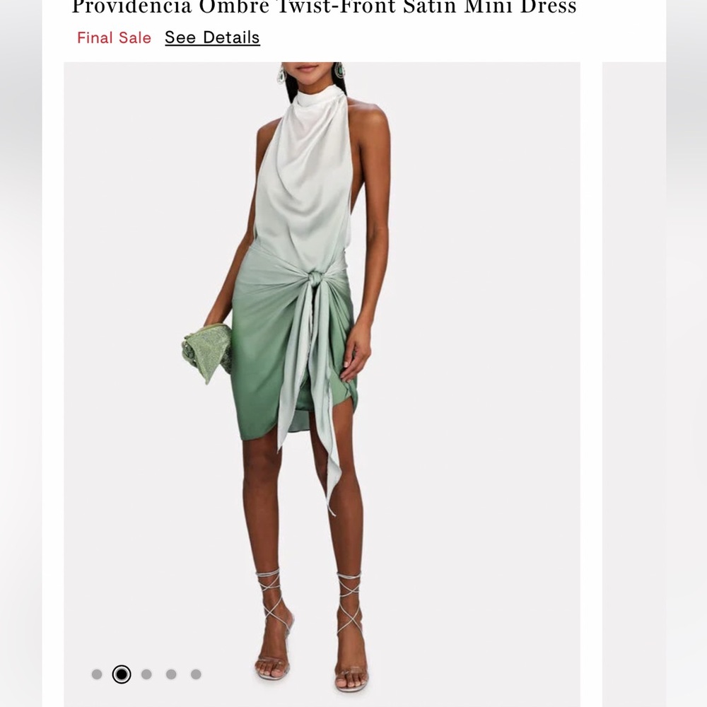 BAOBAB Providencia Ombré Minidress - Palmera